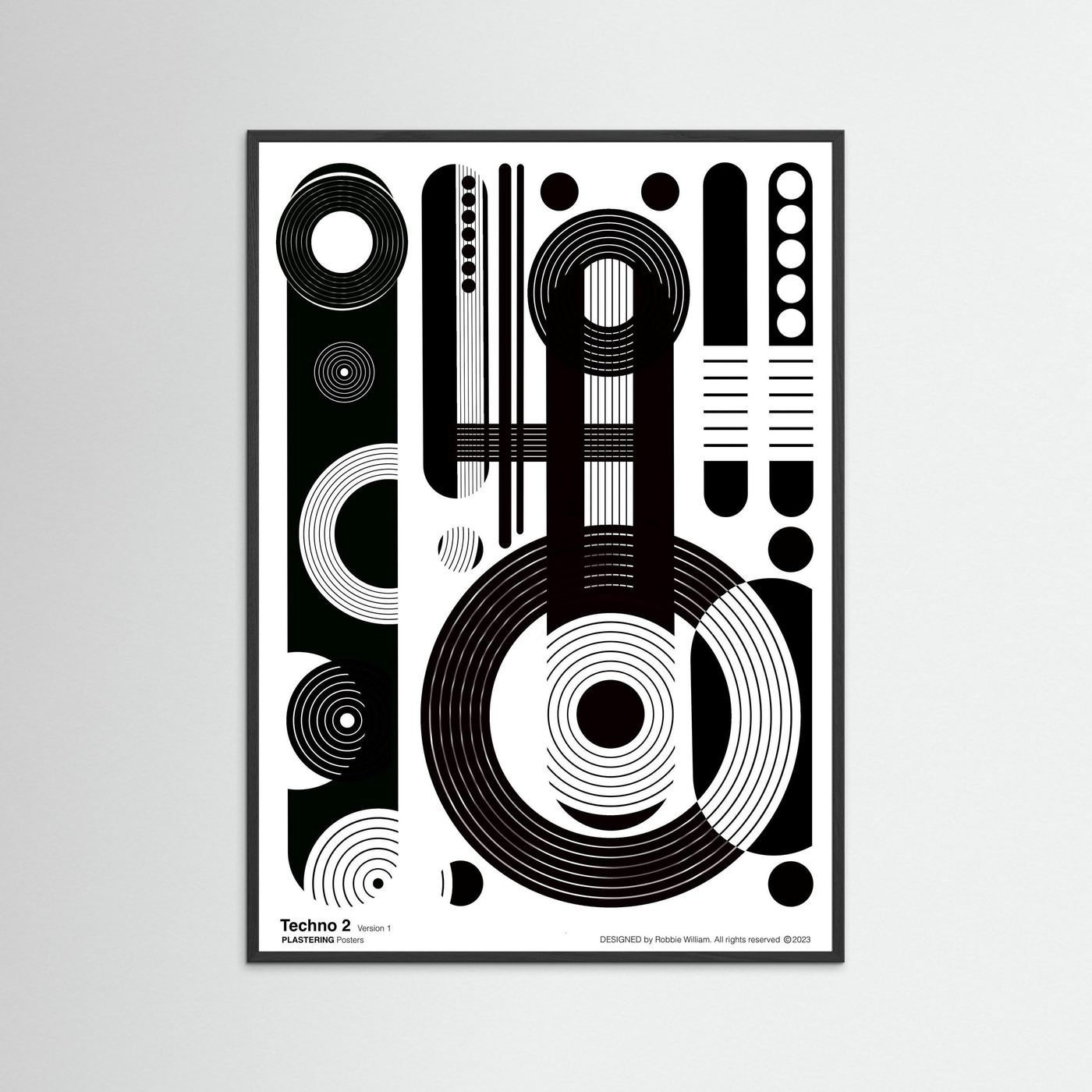 BAUHAUS 1919-1933 Techno 2 V1 - PlasteringPosters.com | Fine Art Printed Posters