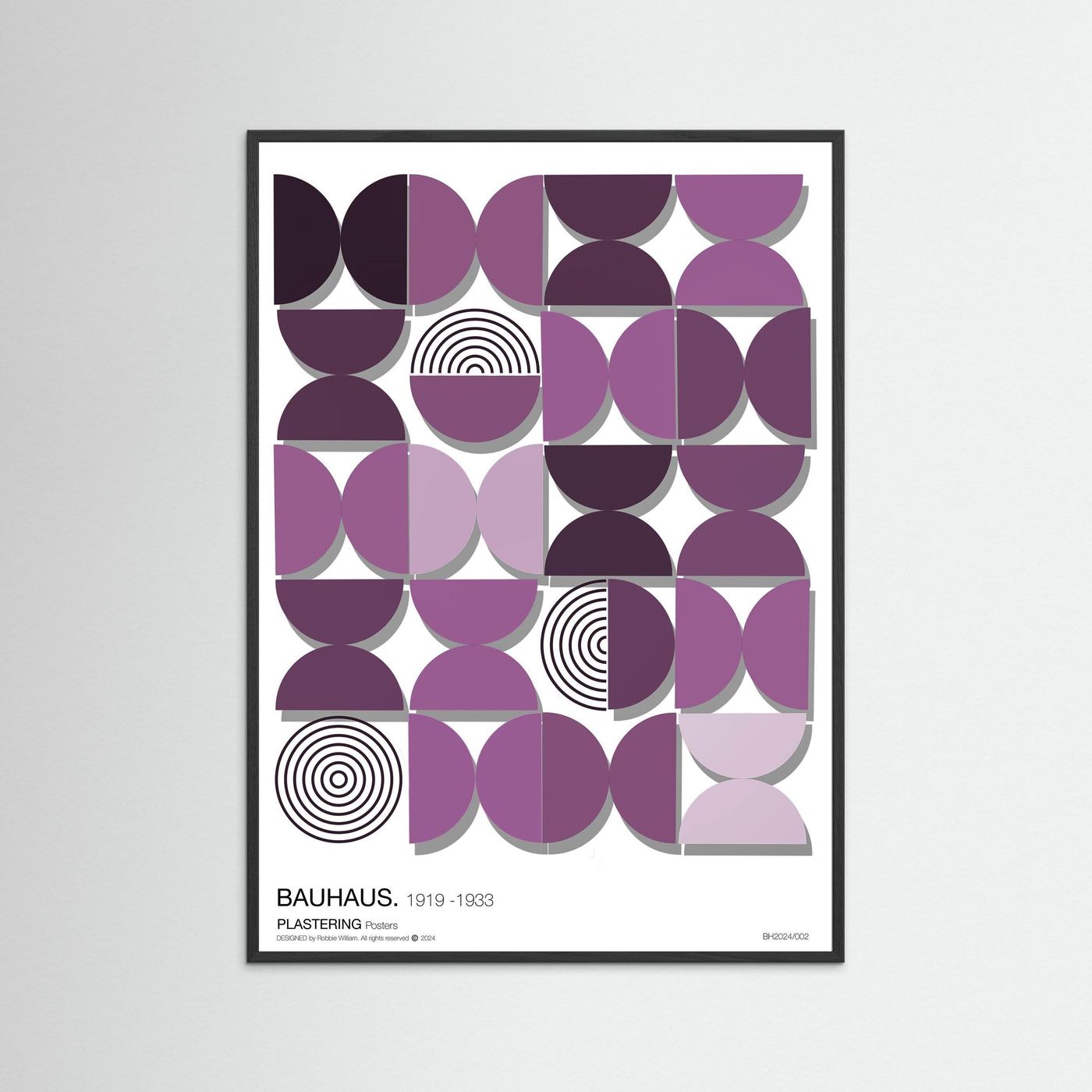 BAUHAUS 1919-1933 D002 V6 - PlasteringPosters.com | Fine Art Printed Posters
