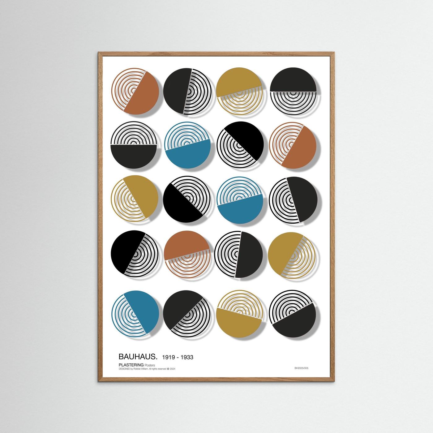 BAUHAUS 1919-1933 D001 V5 - PlasteringPosters.com | Fine Art Printed Posters