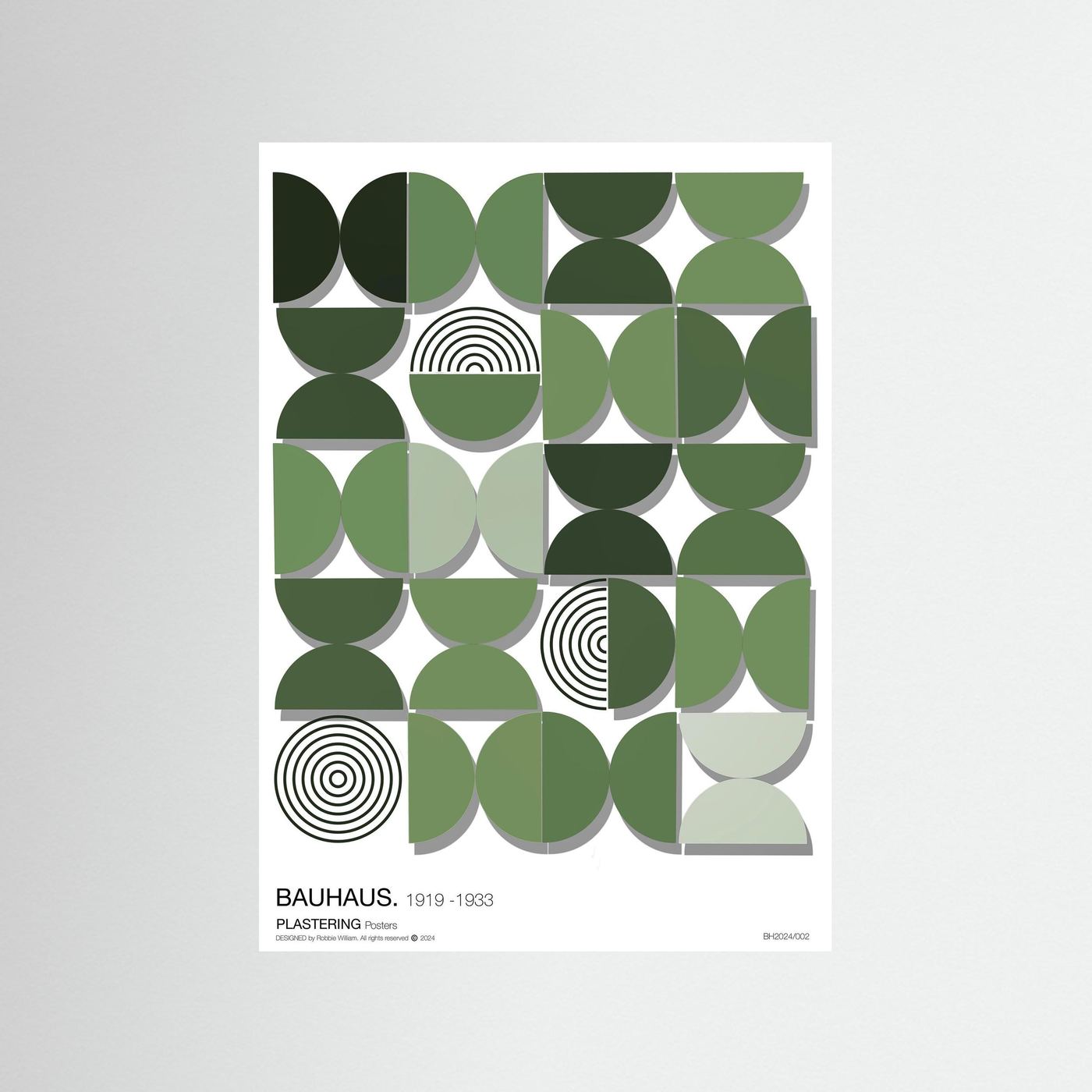 BAUHAUS 1919-1933 D002 V3 - PlasteringPosters.com | Fine Art Printed Posters