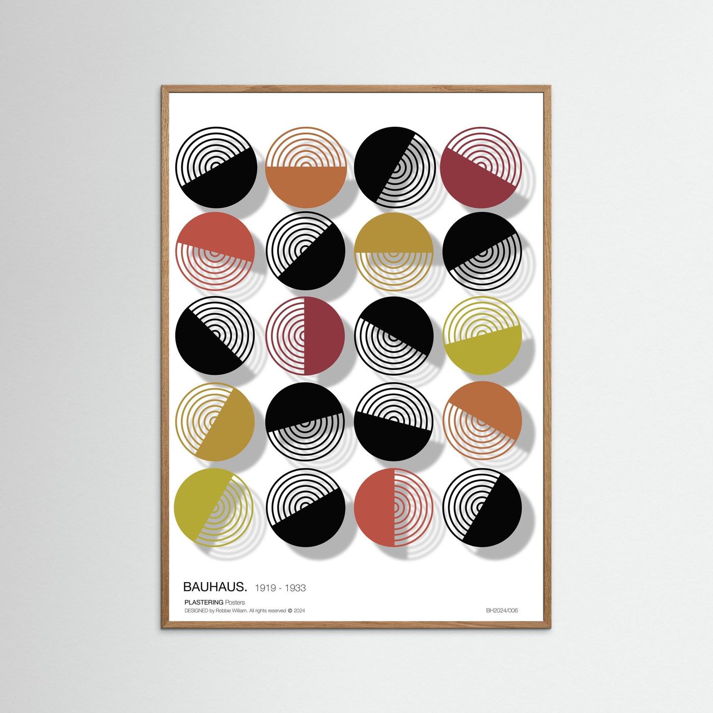 BAUHAUS 1919-1933 D001 V6 - PlasteringPosters.com | Fine Art Printed Posters