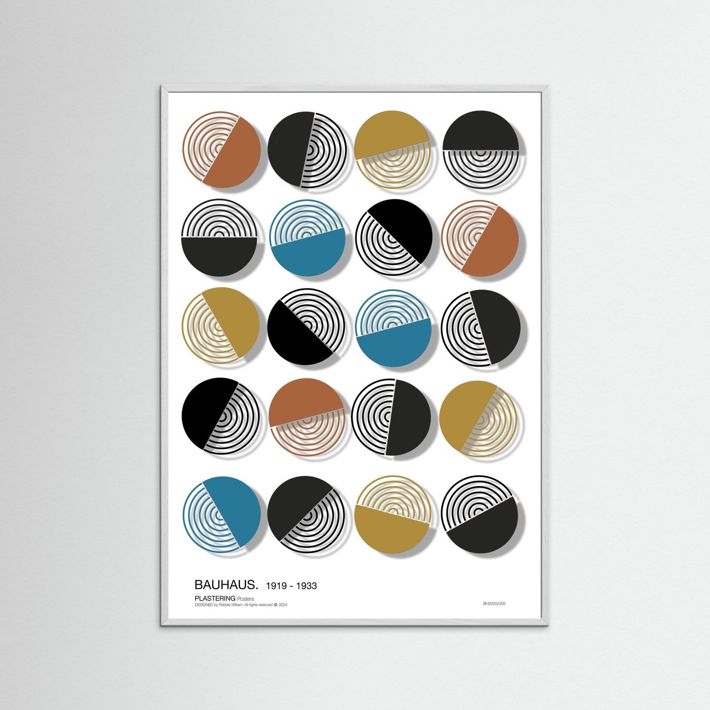BAUHAUS 1919-1933 D001 V5 - PlasteringPosters.com | Fine Art Printed Posters