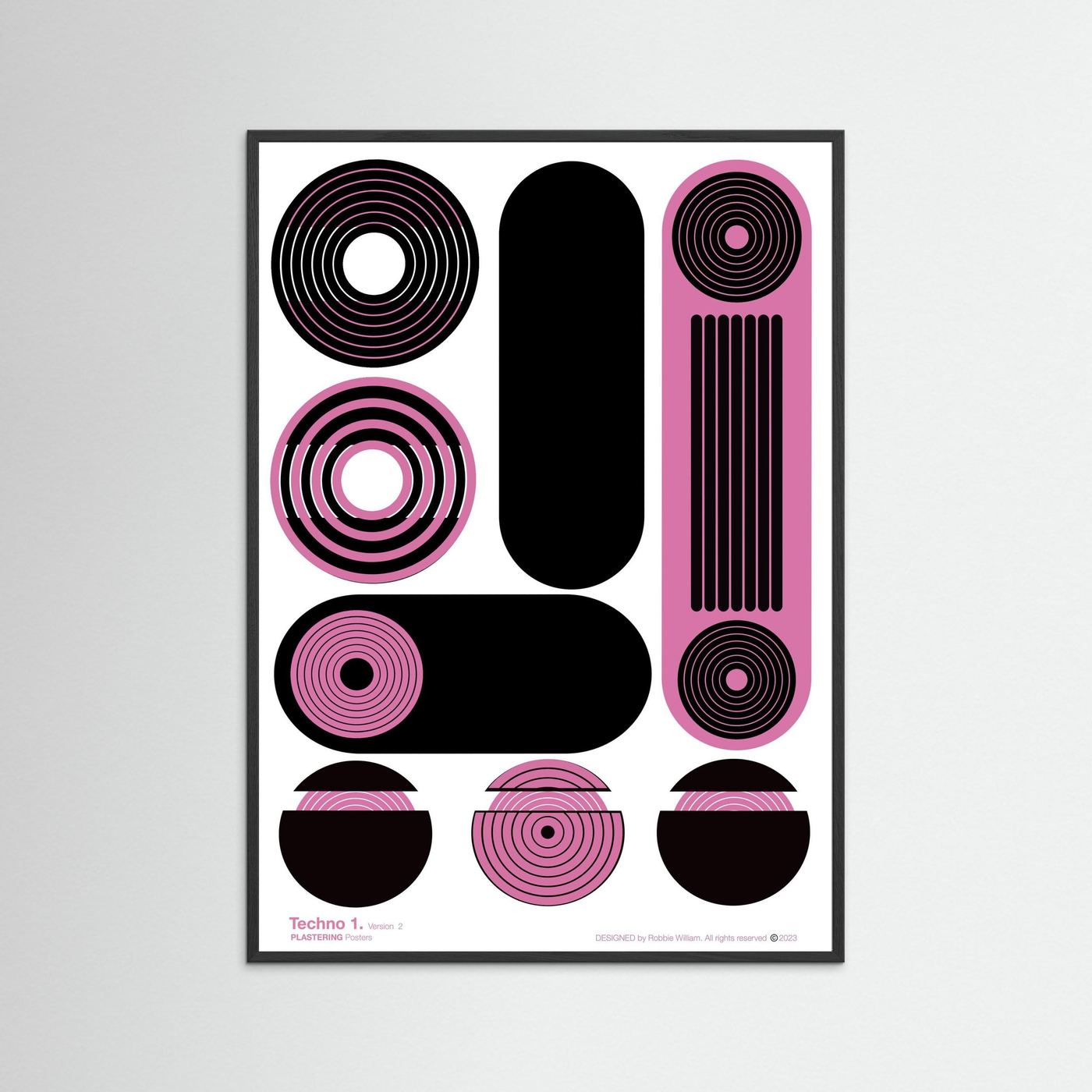 BAUHAUS 1919-1933 Techno 1 V2 - PlasteringPosters.com | Fine Art Printed Posters