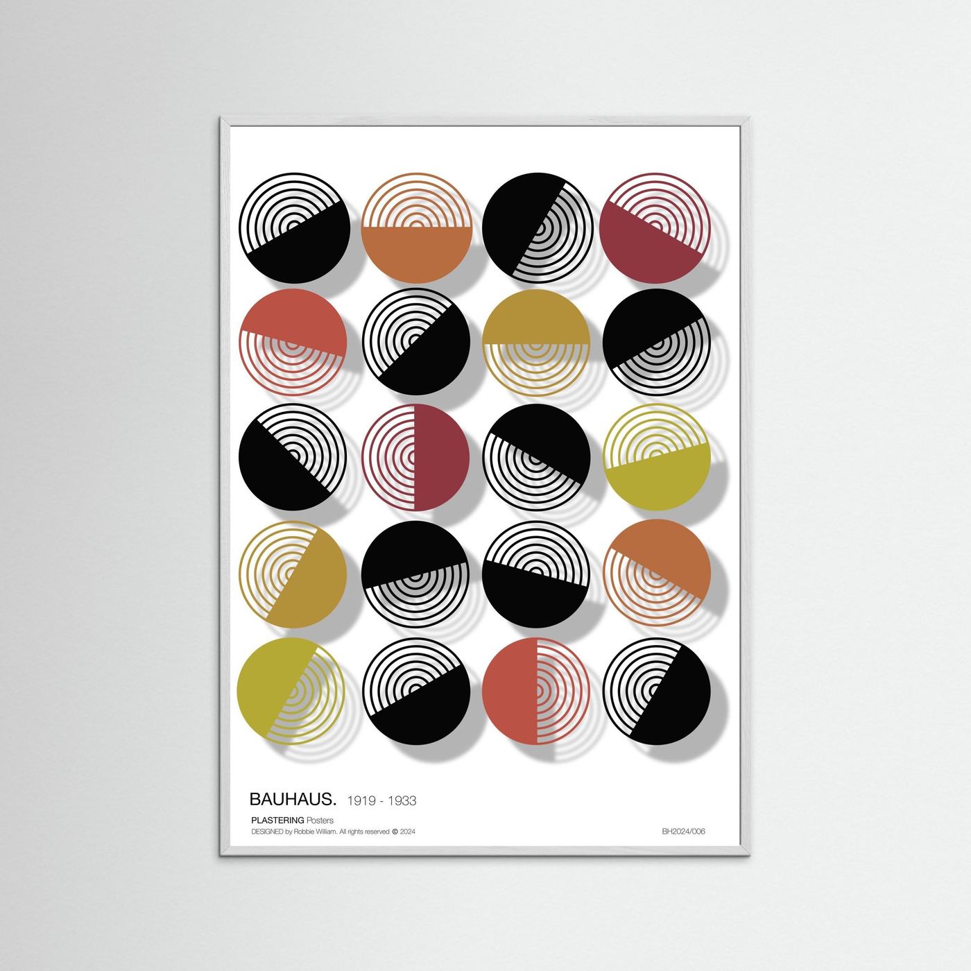 BAUHAUS 1919-1933 D001 V6 - PlasteringPosters.com | Fine Art Printed Posters