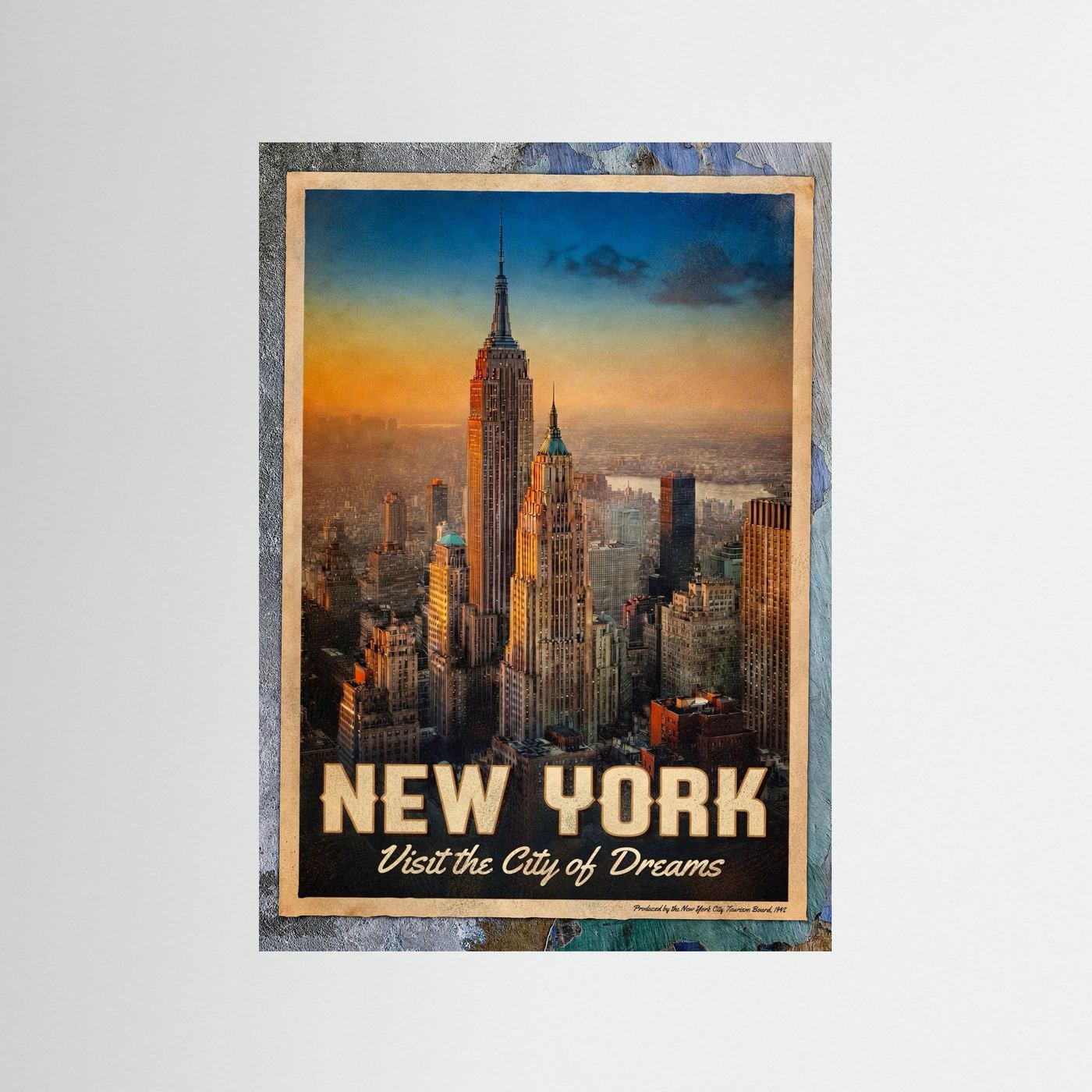 THE CITY OF DREAMS - PlasteringPosters.com | Fine Art Printed Posters
