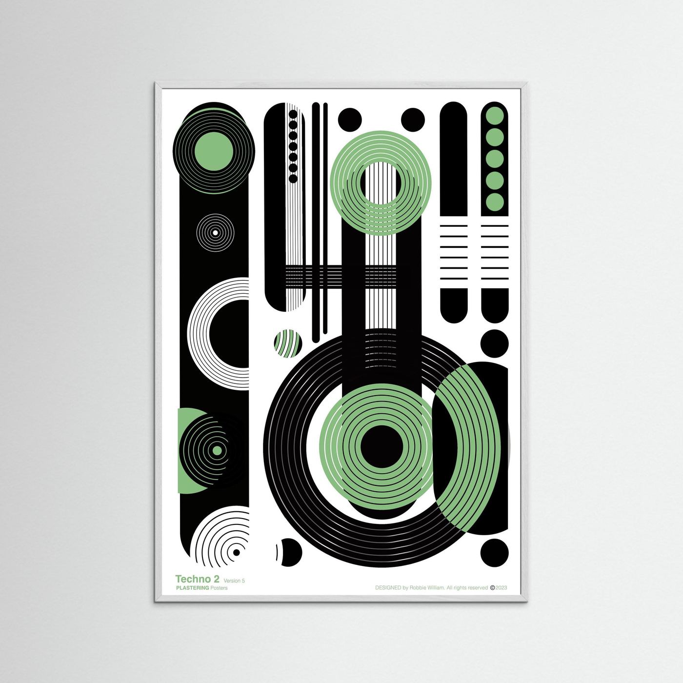 BAUHAUS 1919-1933 Techno 2 V5 - PlasteringPosters.com | Fine Art Printed Posters