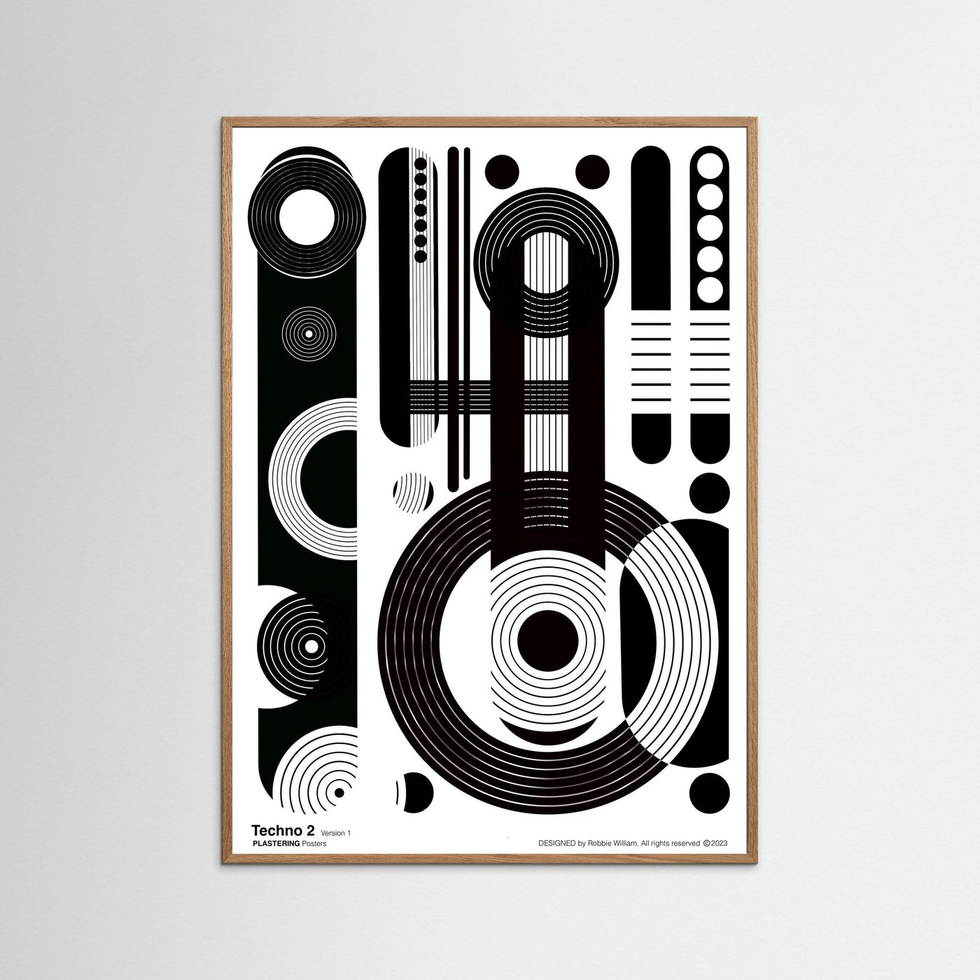 BAUHAUS 1919-1933 Techno 2 V1 - PlasteringPosters.com | Fine Art Printed Posters