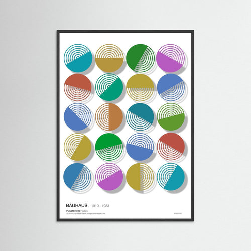 BAUHAUS 1919-1933 D001 V7 - PlasteringPosters.com | Fine Art Printed Posters