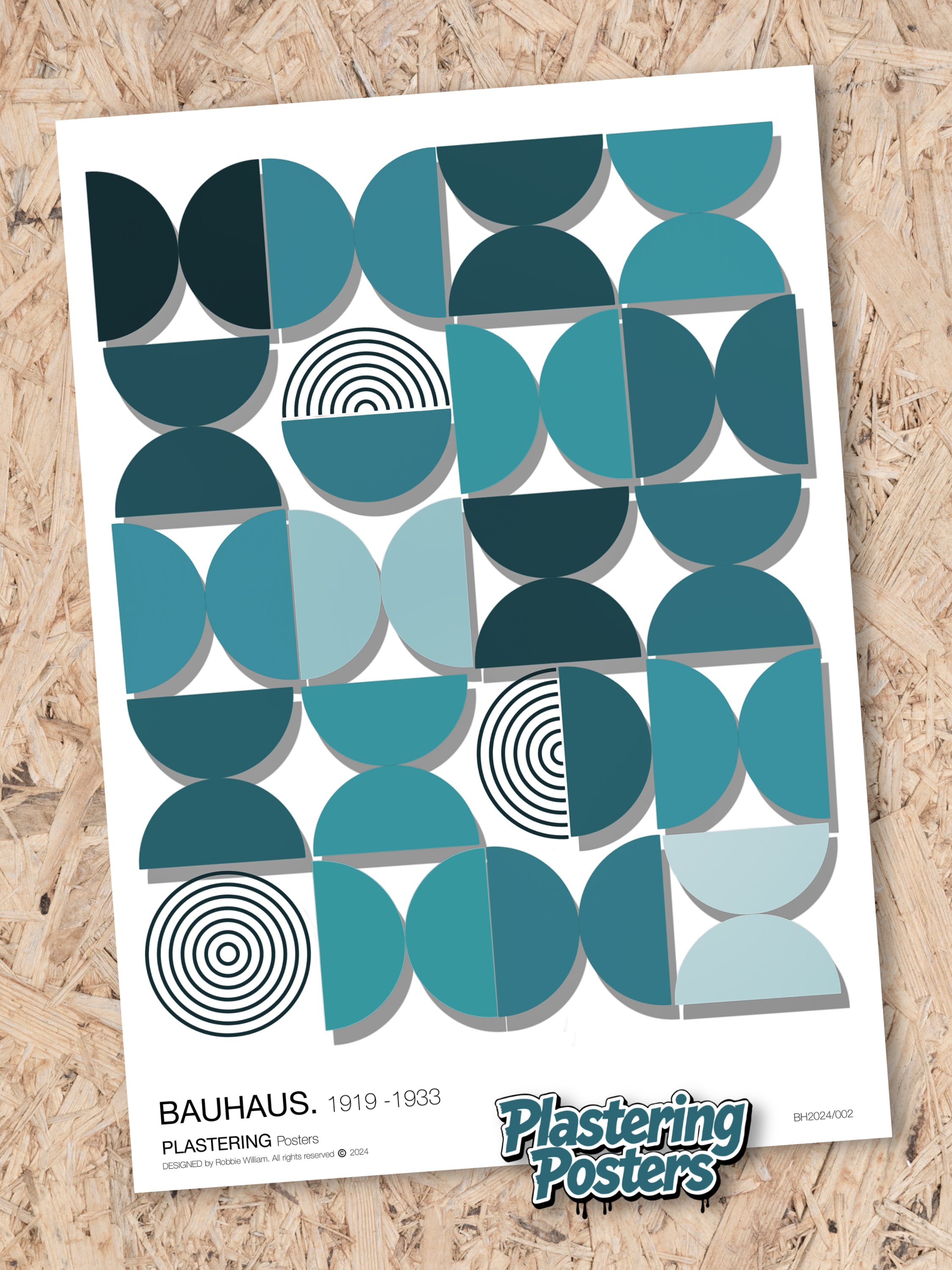BAUHAUS 1919-1933 D002 V1 | Fine Art Poster | PlasteringPosters.com