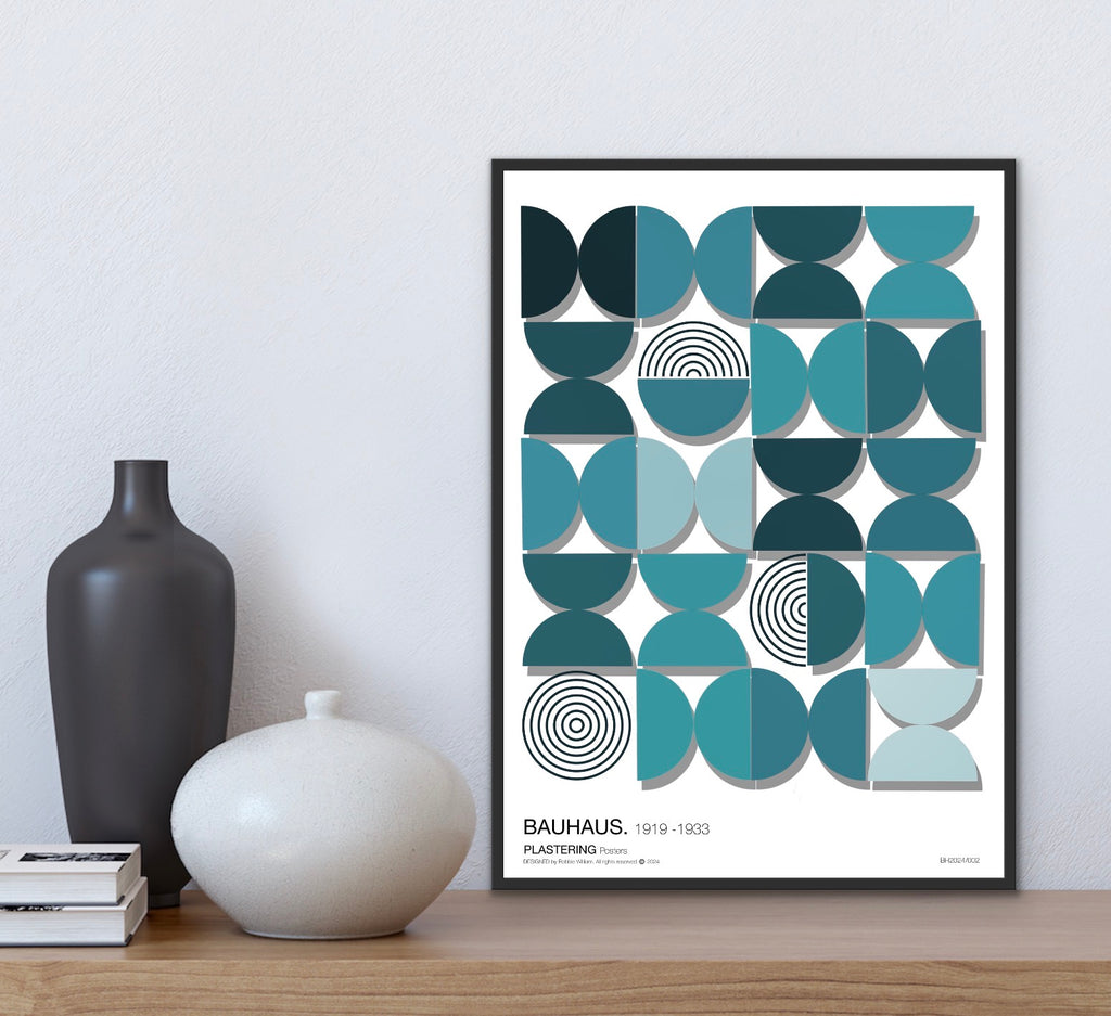 BAUHAUS 1919-1933 D002 V1 | Fine Art Poster | PlasteringPosters.com