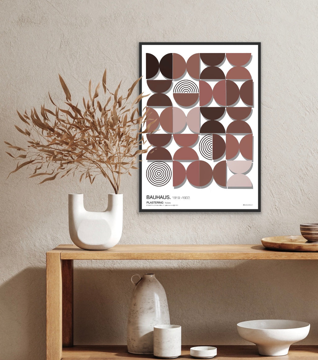 BAUHAUS 1919-1933 D002 V2 | Fine Art Poster | PlasteringPosters.com