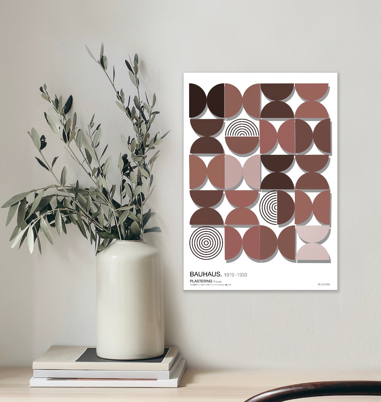 BAUHAUS 1919-1933 D002 V2 | Fine Art Poster | PlasteringPosters.com