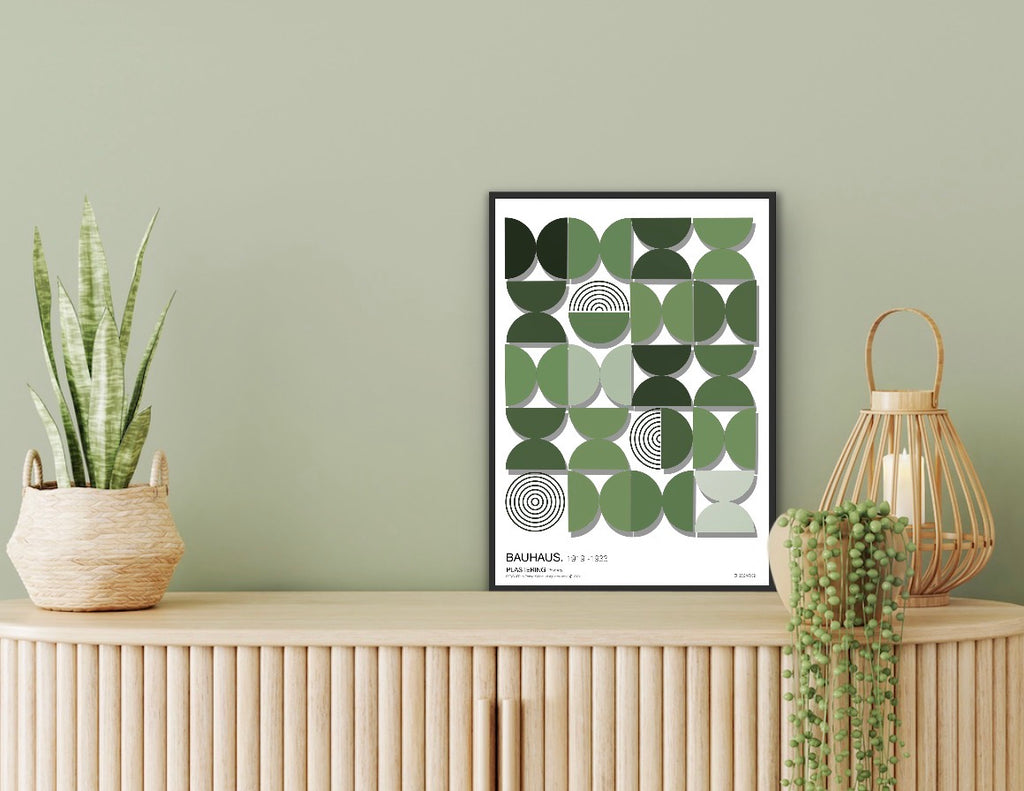BAUHAUS 1919-1933 D002 V3 | Fine Art Poster | PlasteringPosters.com
