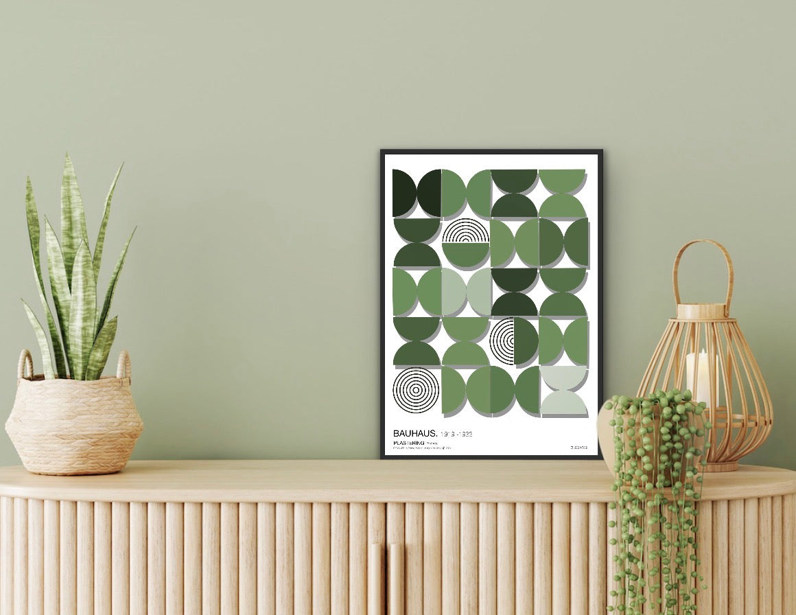 BAUHAUS 1919-1933 D002 V3 | Fine Art Poster | PlasteringPosters.com
