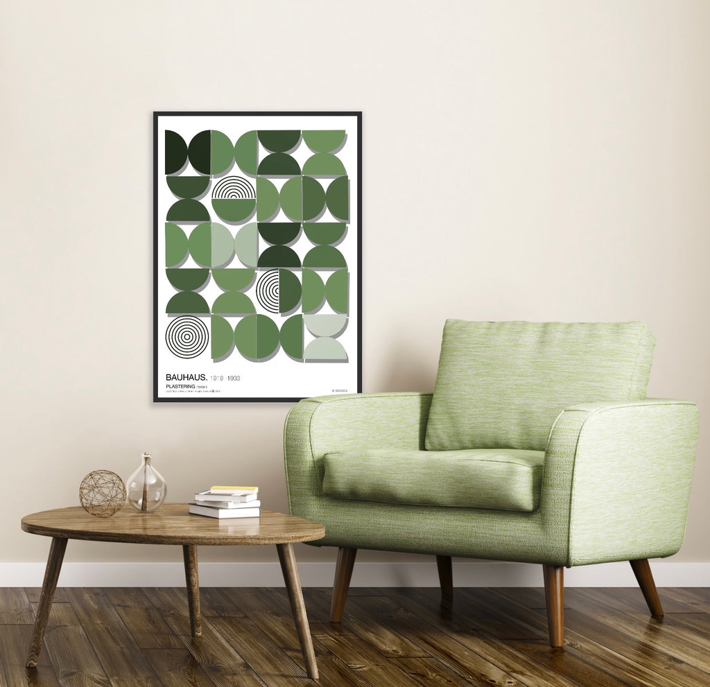 BAUHAUS 1919-1933 D002 V3 | Fine Art Poster | PlasteringPosters.com