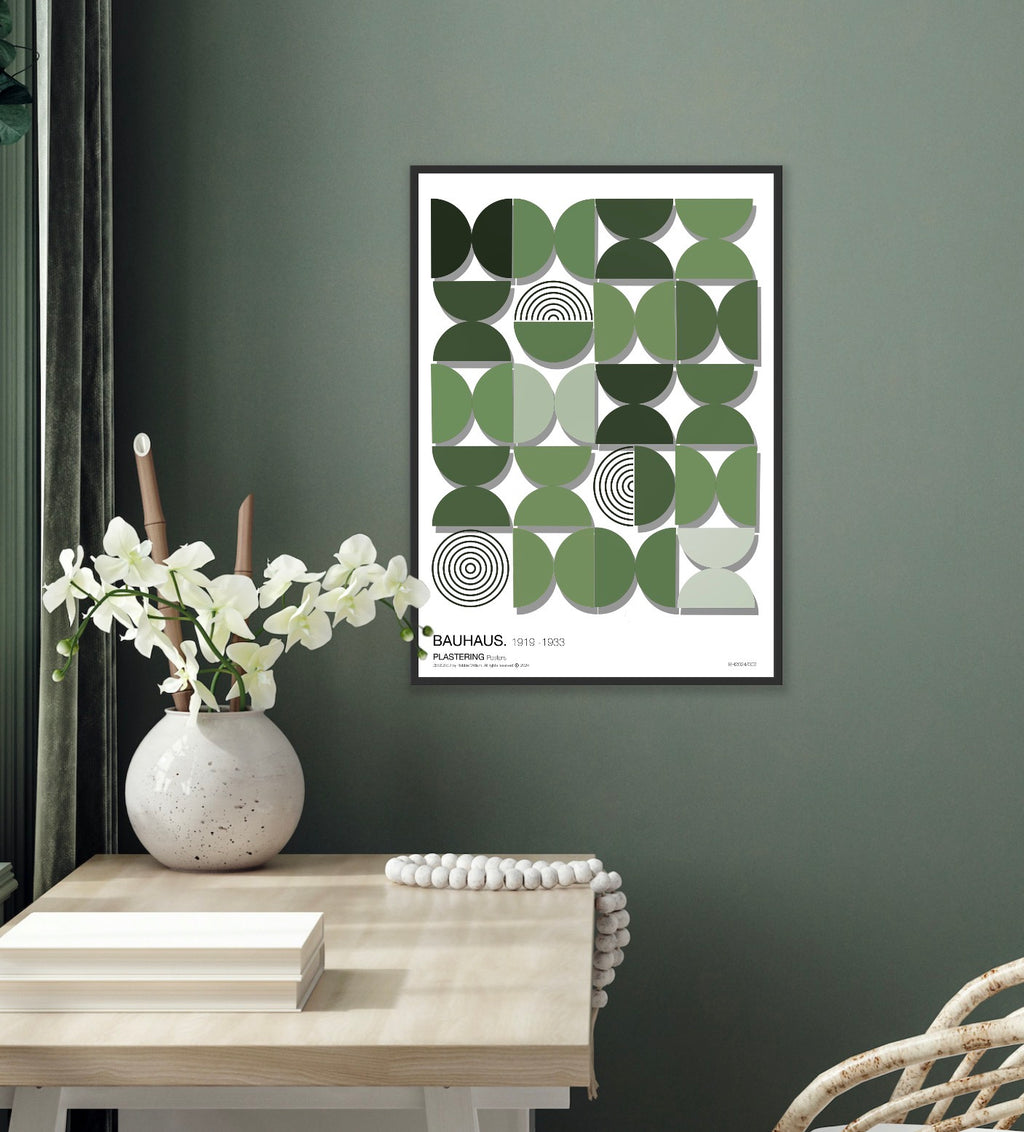 BAUHAUS 1919-1933 D002 V3 | Fine Art Poster | PlasteringPosters.com