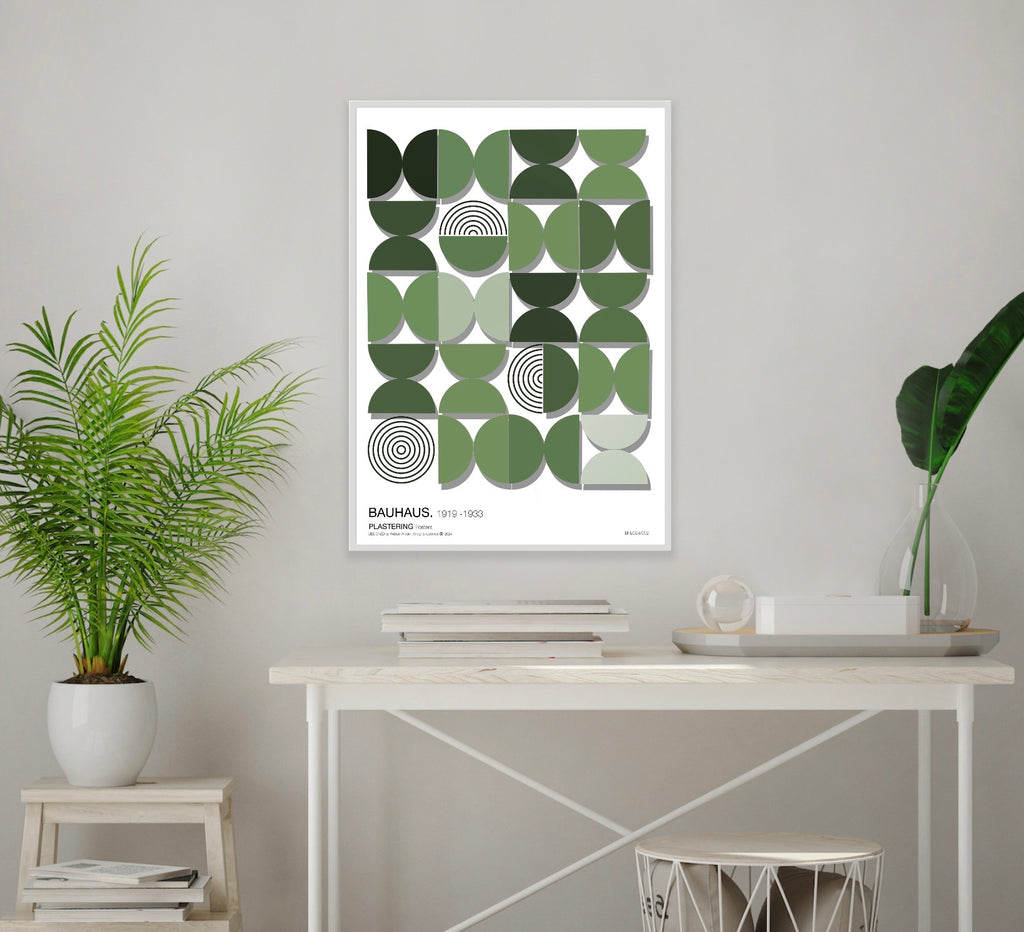 BAUHAUS 1919-1933 D002 V3 | Fine Art Poster | PlasteringPosters.com