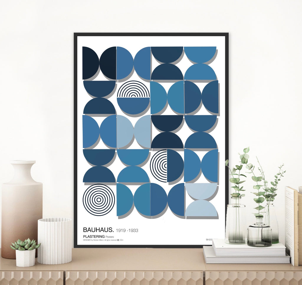BAUHAUS 1919-1933 D002 V4 | Fine Art Poster | PlasteringPosters.com