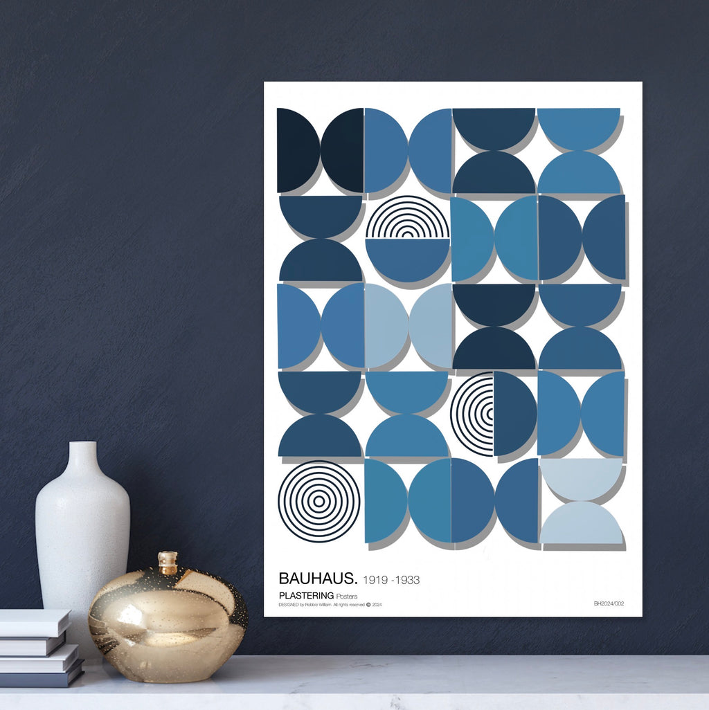 BAUHAUS 1919-1933 D002 V4 | Fine Art Poster | PlasteringPosters.com