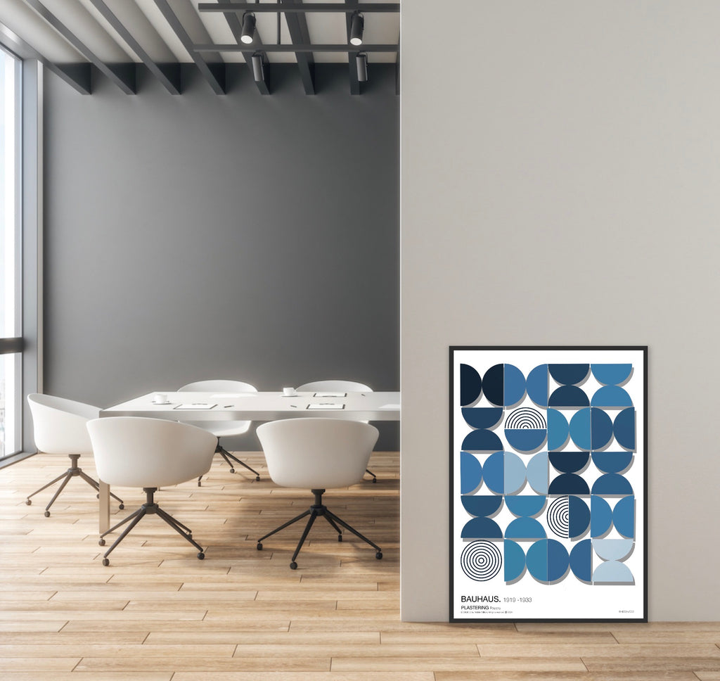 BAUHAUS 1919-1933 D002 V4 | Fine Art Poster | PlasteringPosters.com