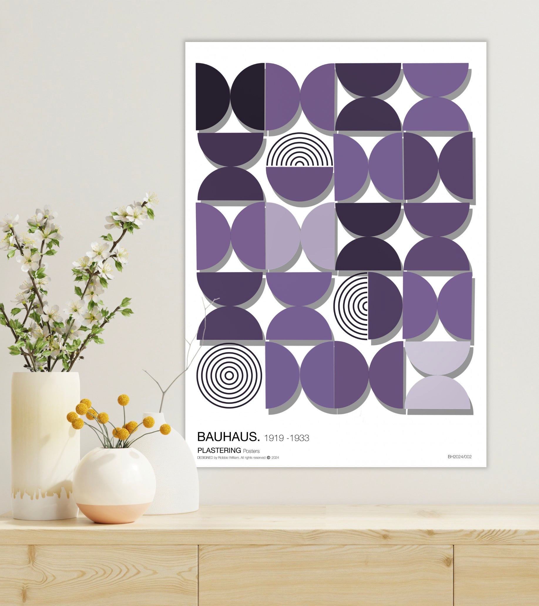 BAUHAUS 1919-1933 D002 V5 - PlasteringPosters.com | Fine Art Printed Posters