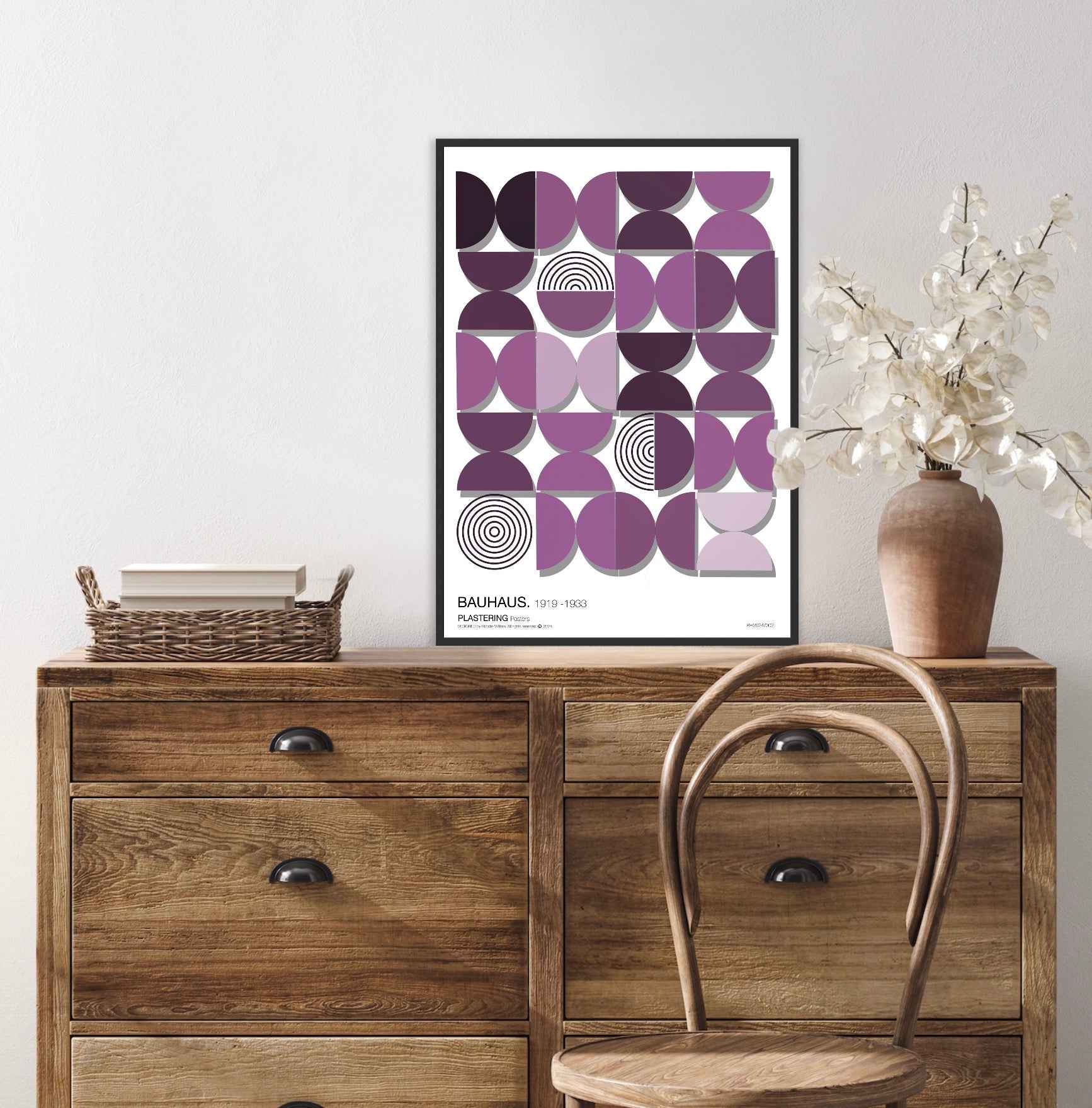 BAUHAUS 1919-1933 D002 V6 | Fine Art Poster | PlasteringPosters.com