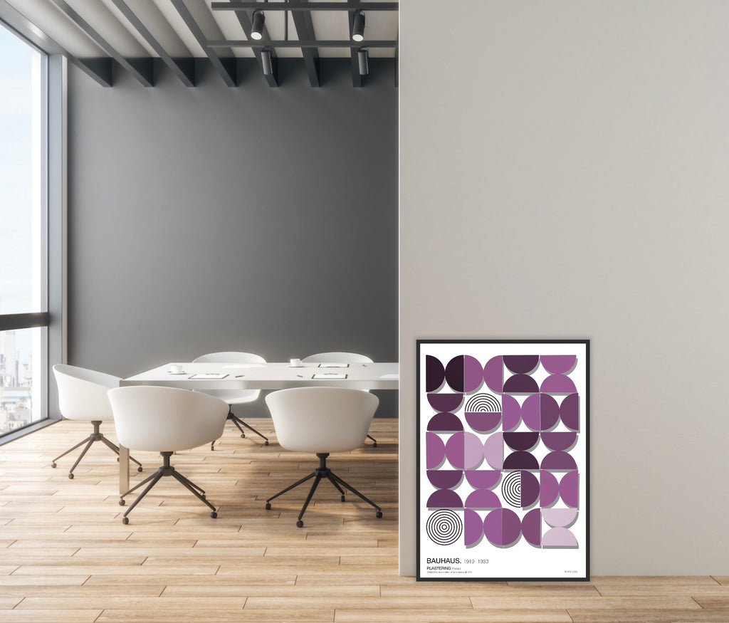 BAUHAUS 1919-1933 D002 V6 | Fine Art Poster | PlasteringPosters.com