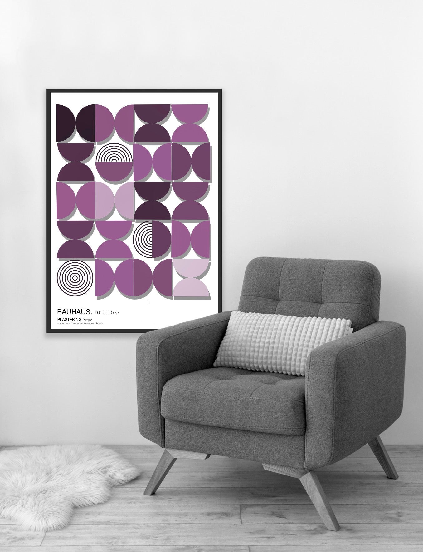 BAUHAUS 1919-1933 D002 V6 | Fine Art Poster | PlasteringPosters.com