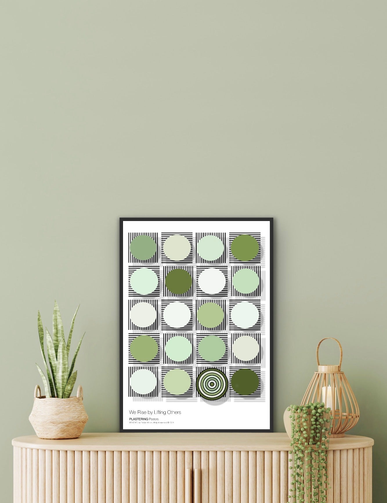 BAUHAUS 1919-1933 D003 V6 | We Rise By Lifting Others | Fine Art Poster | PlasteringPosters.com