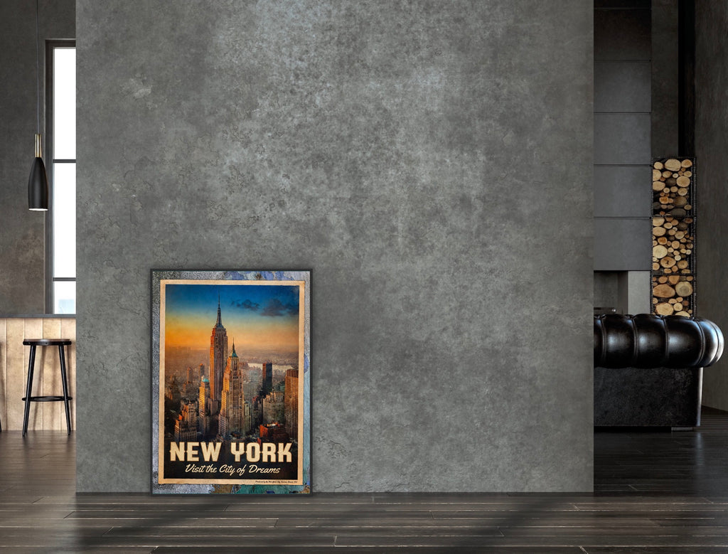 THE CITY of DREAMS - PlasteringPosters.com | Fine Art Printed Posters