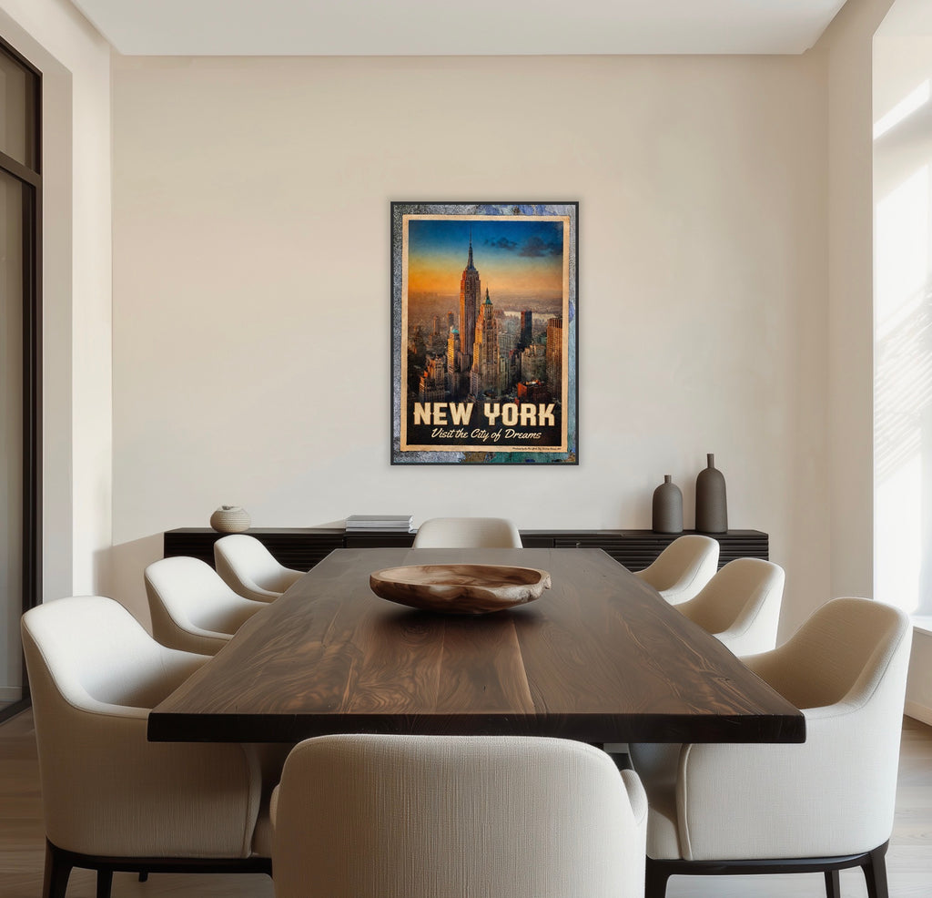 THE CITY of DREAMS - PlasteringPosters.com | Fine Art Printed Posters