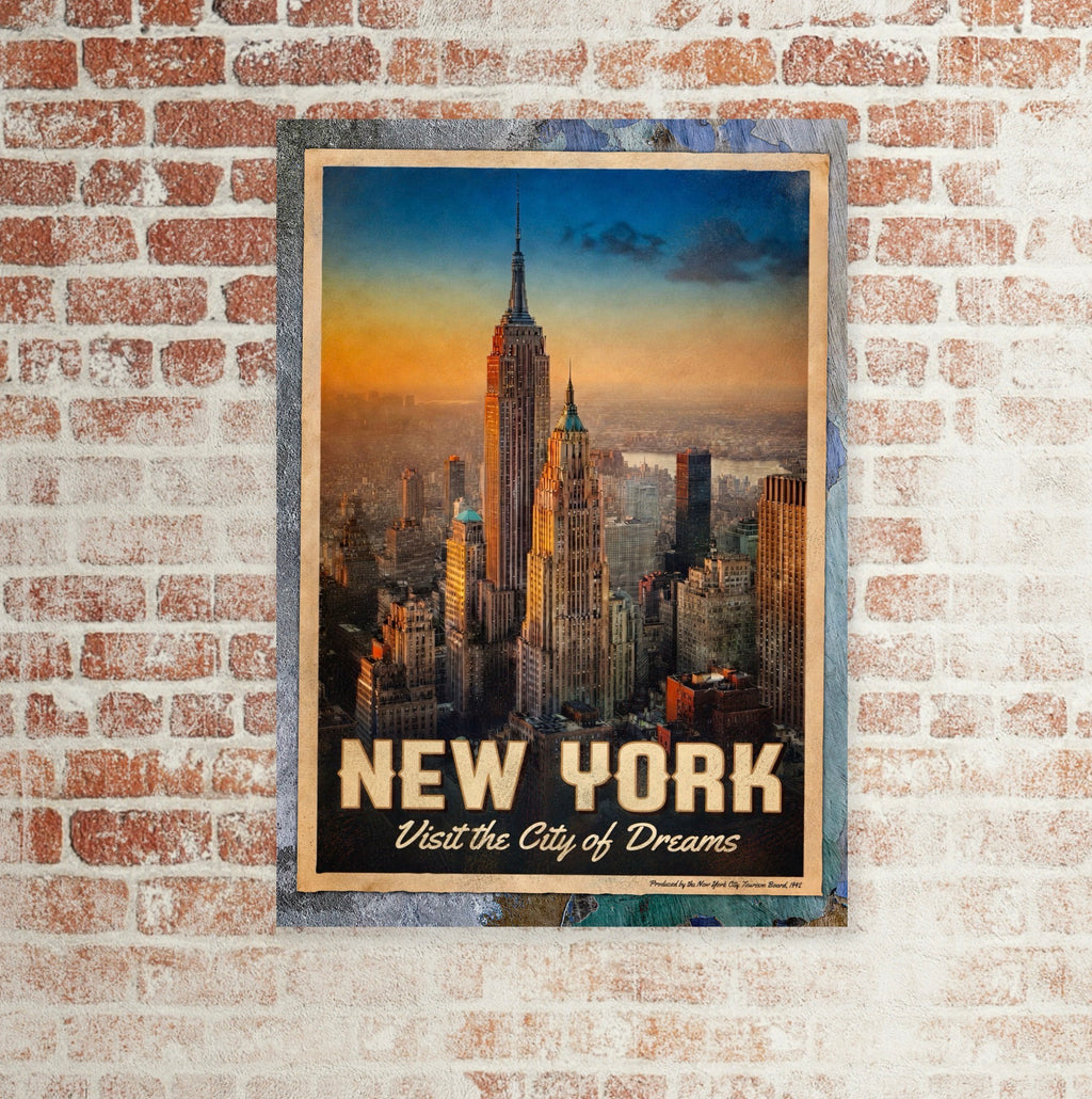 THE CITY of DREAMS - PlasteringPosters.com | Fine Art Printed Posters