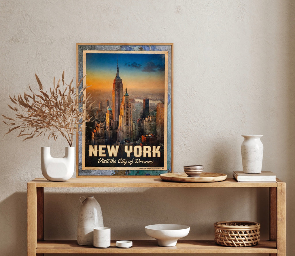 THE CITY of DREAMS - PlasteringPosters.com | Fine Art Printed Posters