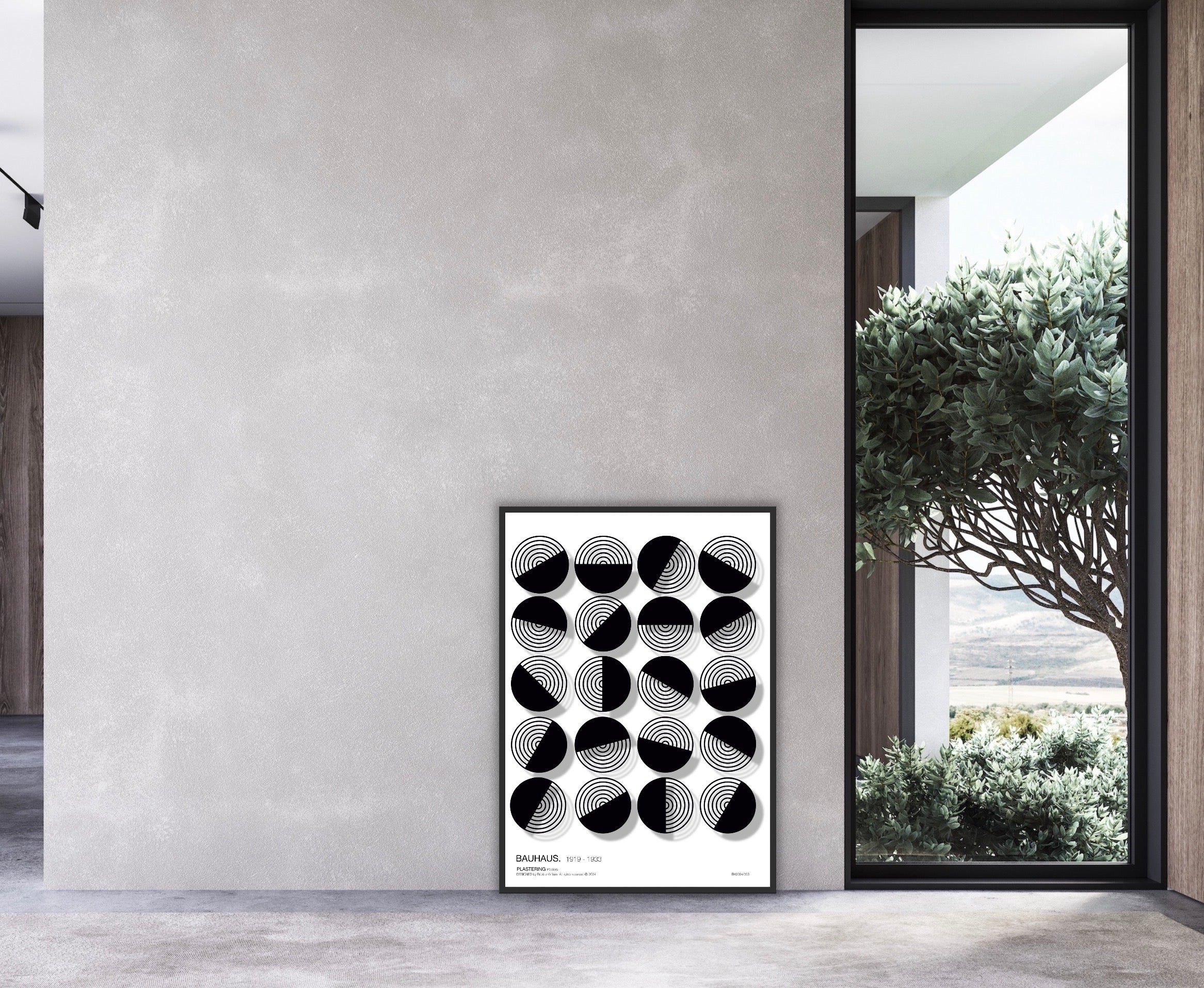 BAUHAUS 1919-1933 D001 V3 | Fine Art Poster | PlasteringPosters.com