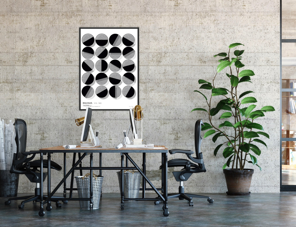 BAUHAUS 1919-1933 D001 V3 | Fine Art Poster | PlasteringPosters.com