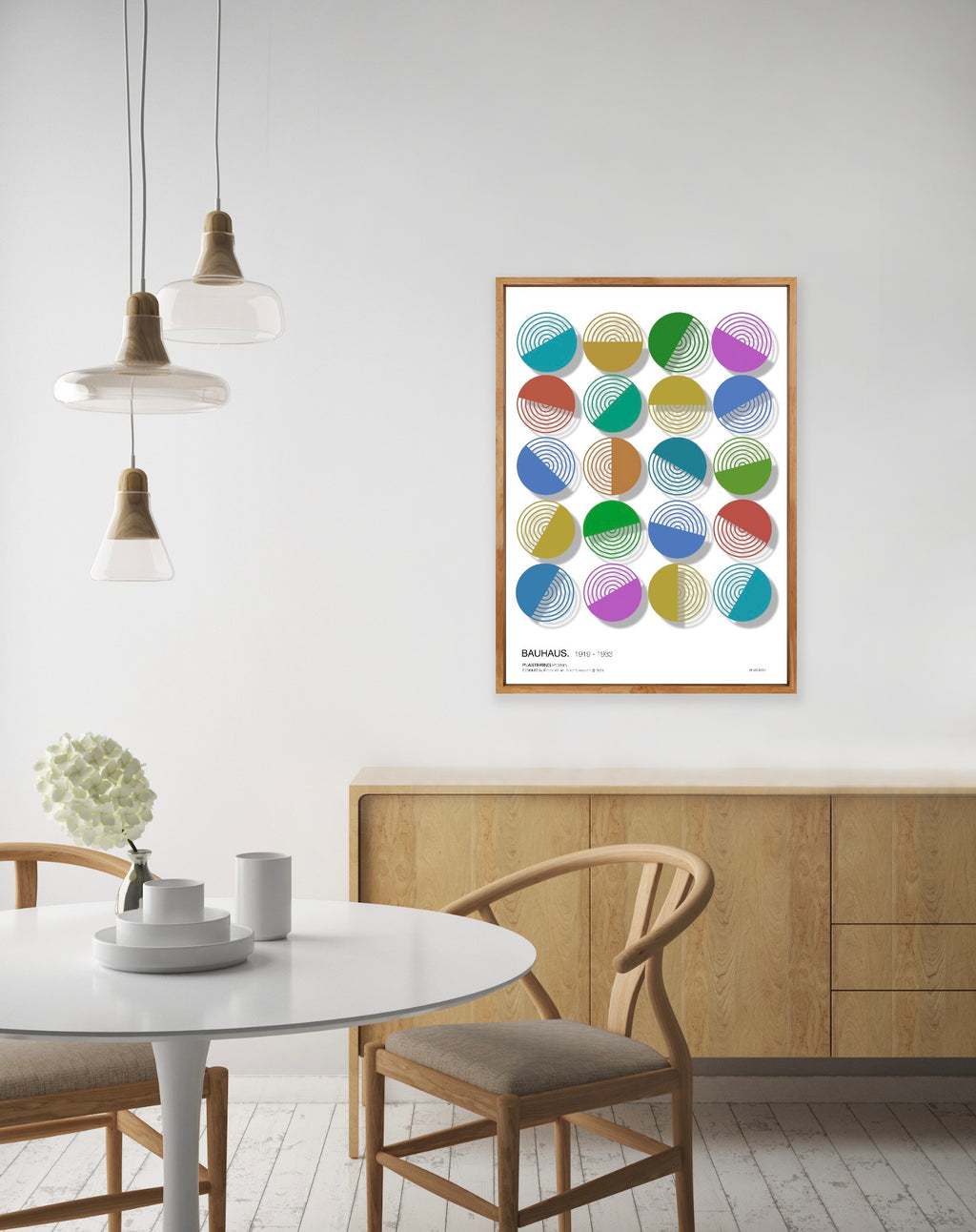 BAUHAUS 1919-1933 D001 V7 | Fine Art Poster | PlasteringPosters.com