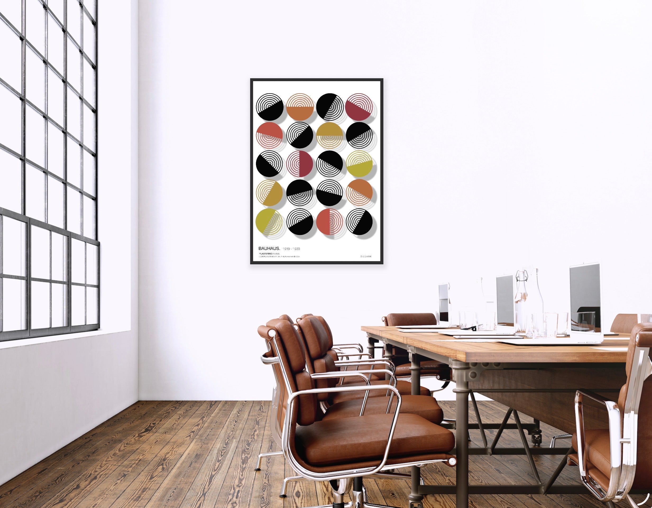 BAUHAUS 1919-1933 D001 V6 | Fine Art Poster | PlasteringPosters.com