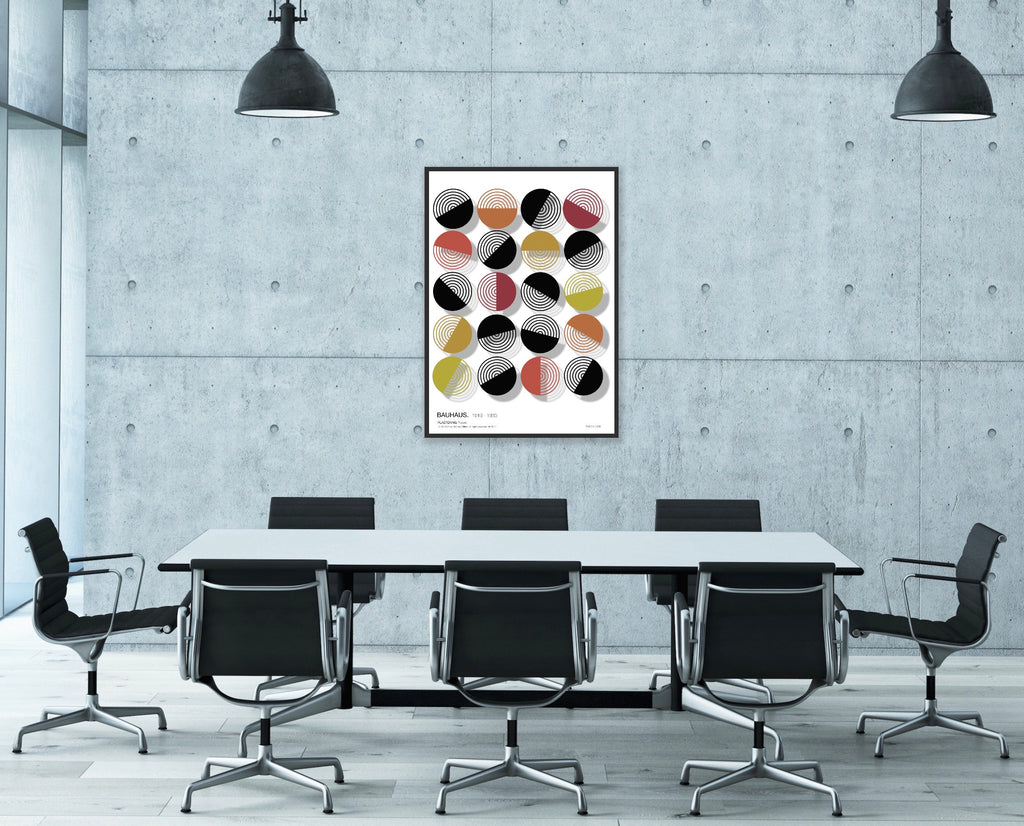 BAUHAUS 1919-1933 D001 V6 | Fine Art Poster | PlasteringPosters.com