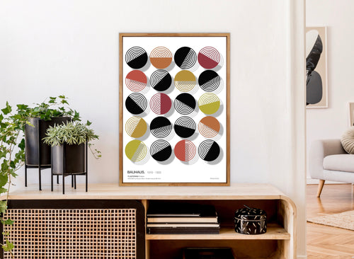 BAUHAUS 1919-1933 D001 V6 | Fine Art Poster | PlasteringPosters.com