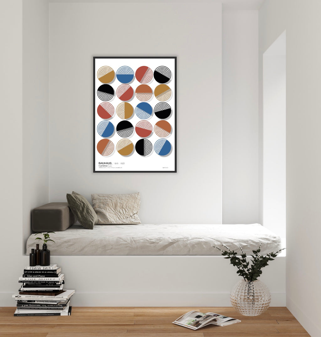 BAUHAUS 1919-1933 D001 V4 | Fine Art Poster | PlasteringPosters.com