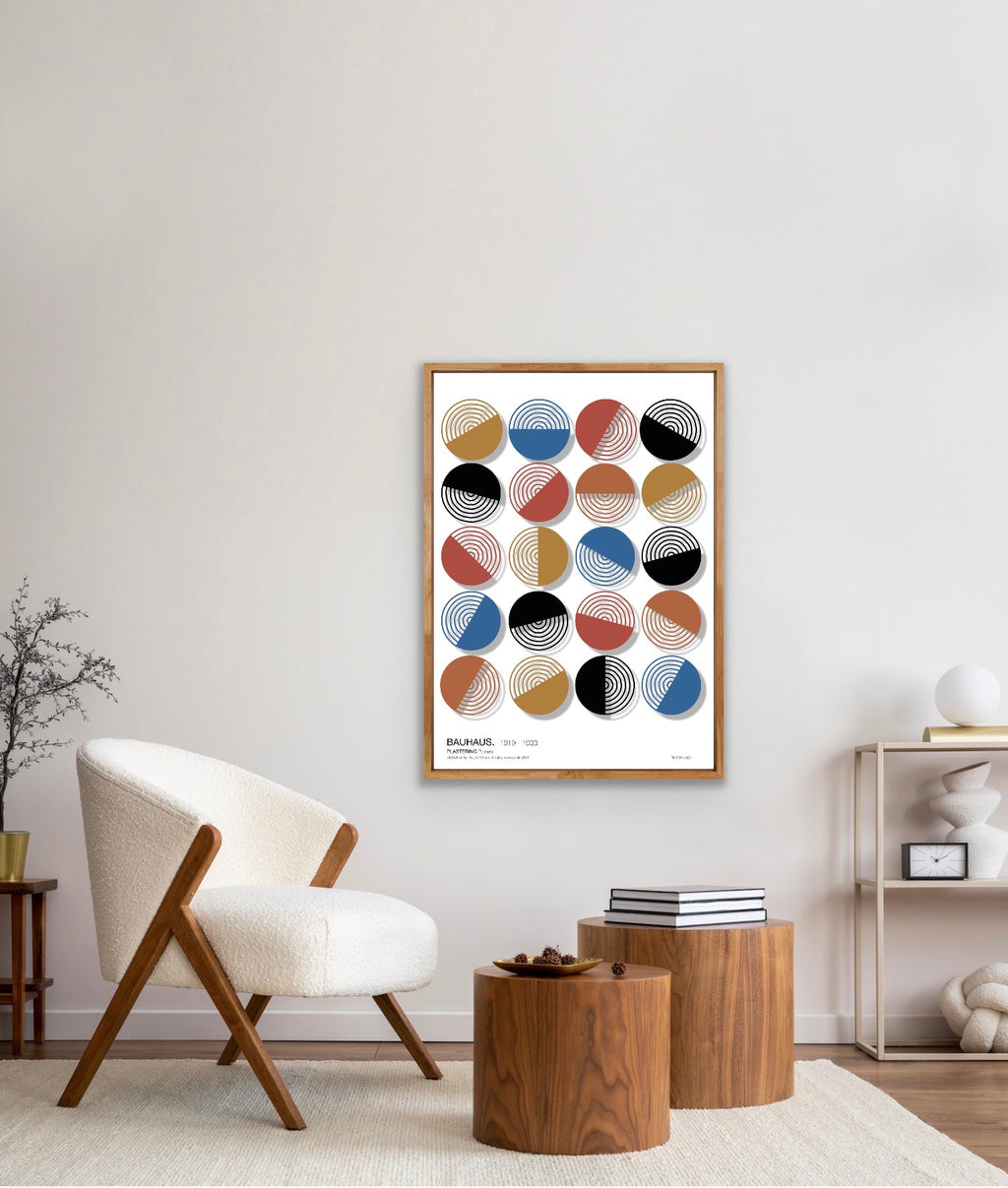 BAUHAUS 1919-1933 D001 V4 | Fine Art Poster | PlasteringPosters.com