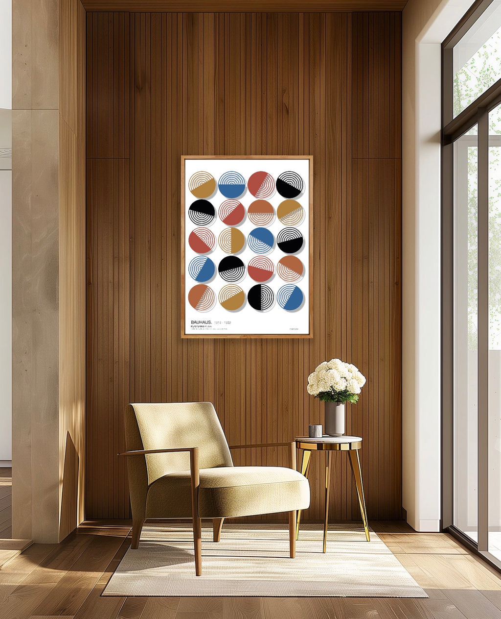 BAUHAUS 1919-1933 D001 V4 | Fine Art Poster | PlasteringPosters.com