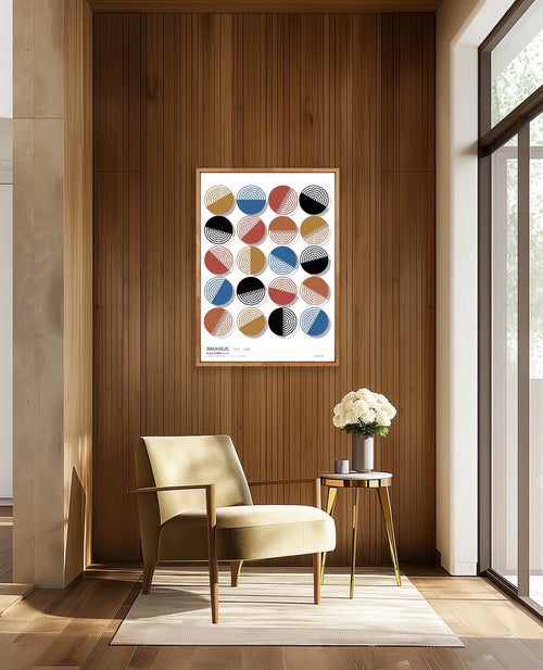 BAUHAUS 1919-1933 D001 V4 | Fine Art Poster | PlasteringPosters.com
