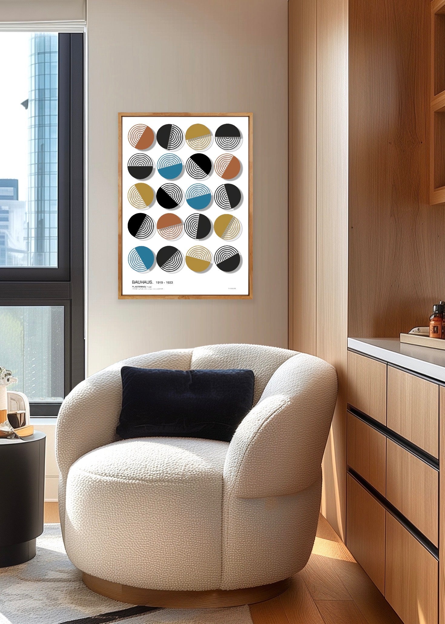 BAUHAUS 1919-1933 D001 V5 | Fine Art Poster | PlasteringPosters.com