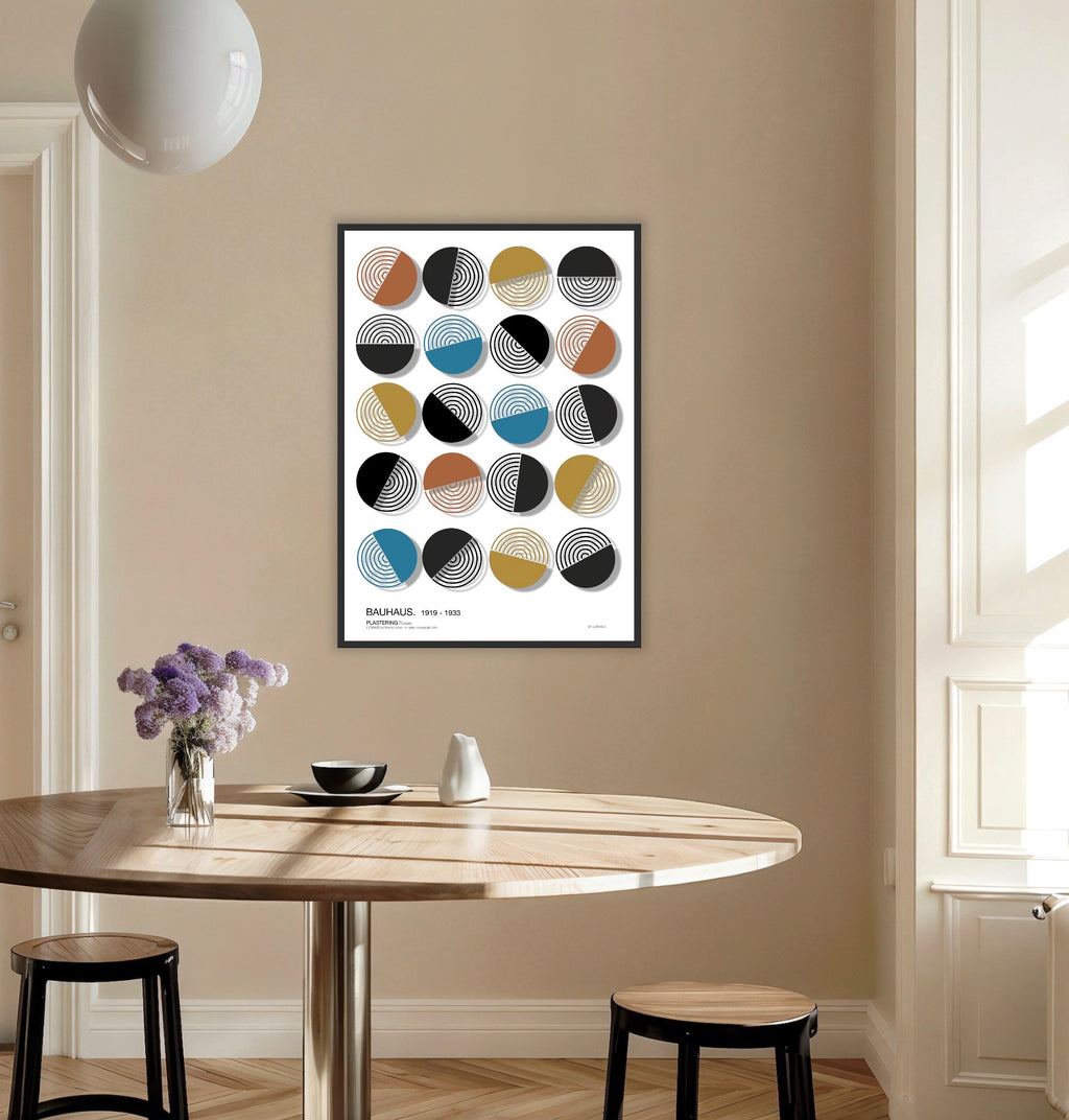 BAUHAUS 1919-1933 D001 V5 | Fine Art Poster | PlasteringPosters.com