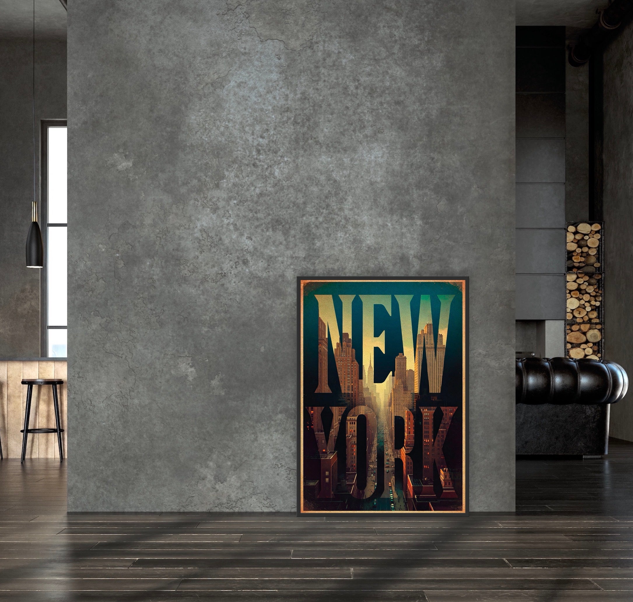 NEW YORK 1 - PlasteringPosters.com | Fine Art Printed Posters