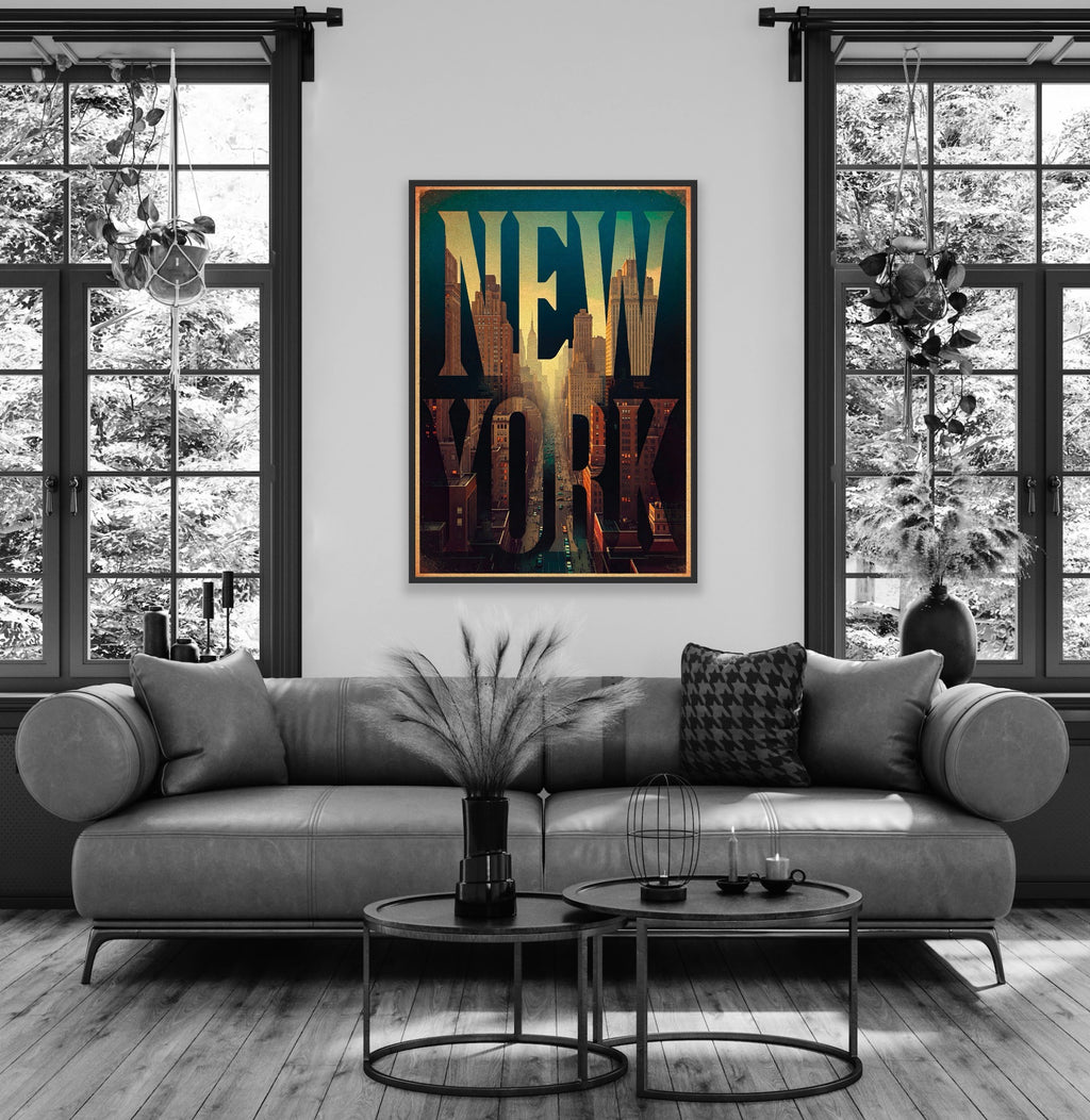 NEW YORK 1 - PlasteringPosters.com | Fine Art Printed Posters