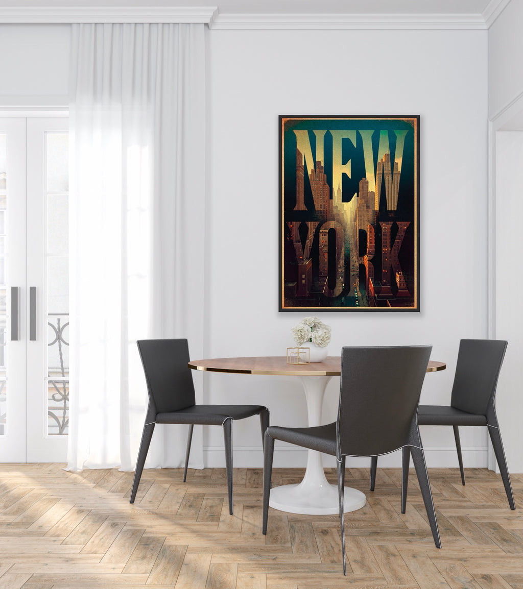 NEW YORK 1 - PlasteringPosters.com | Fine Art Printed Posters