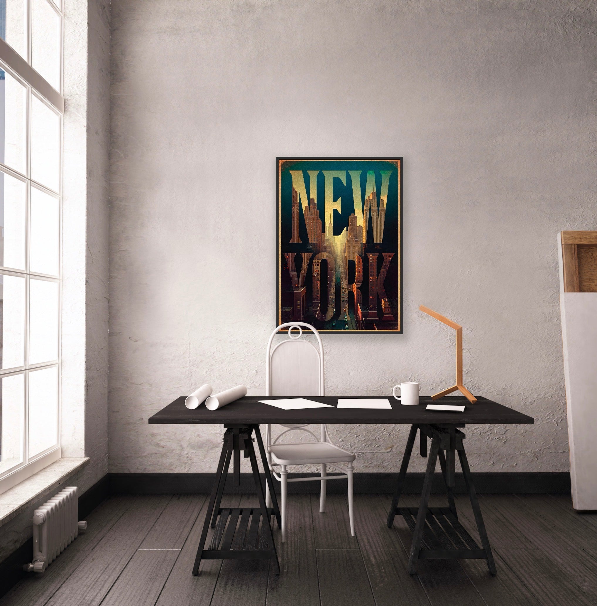NEW YORK 1 - PlasteringPosters.com | Fine Art Printed Posters
