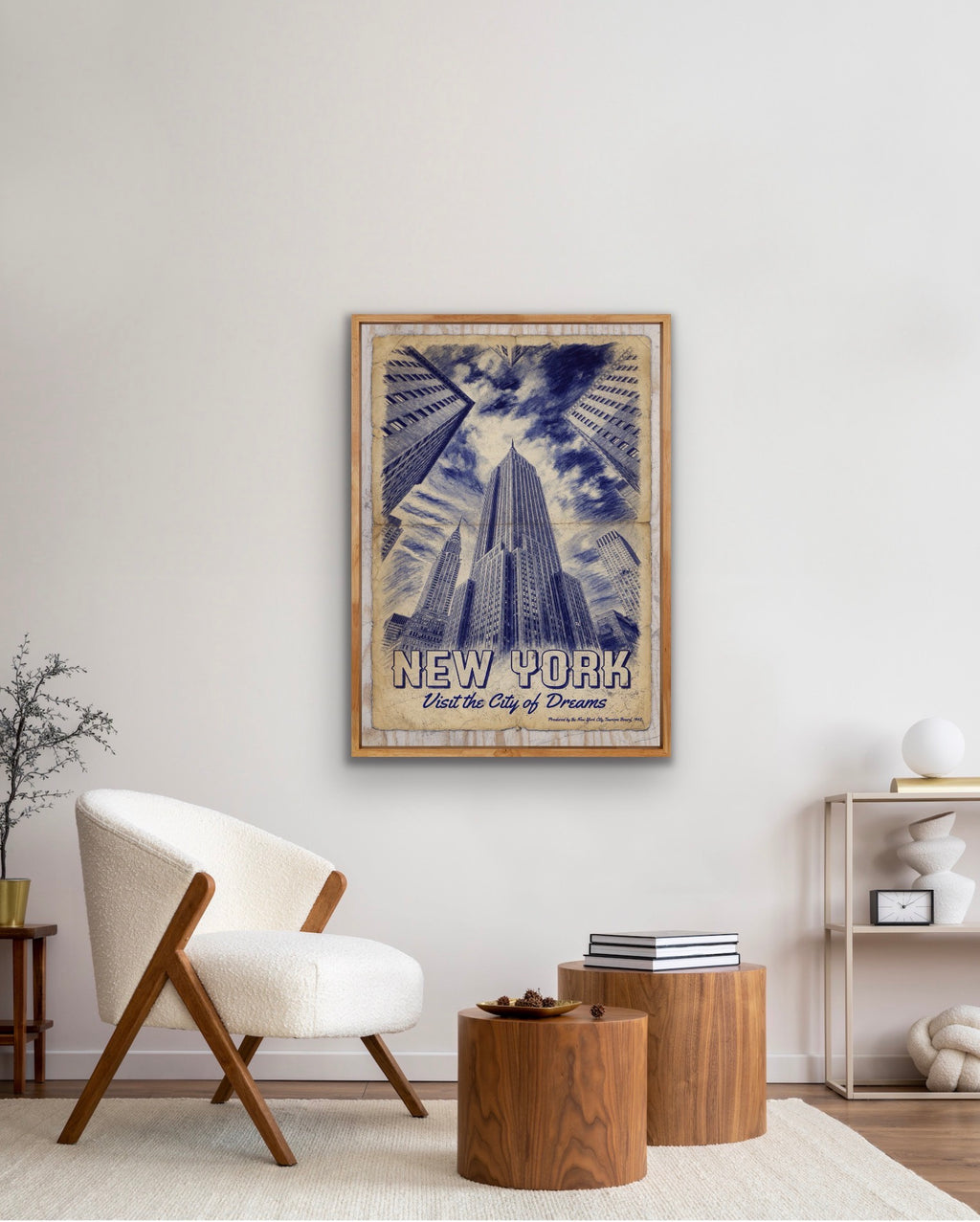 NEW YORK 2 | New York Fine Art Poster | PlasteringPosters.com